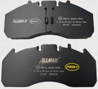 Комплект диск. колодок 249.5*109.5*29.2 Meritor/VOLVO 24226155PROPLUS ALLMAX