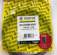 Комплект уплотнительных колец гильзы Volvo TD120C/D/E/F/FA/FB/FC/G/GA/A GOETZE 2424468020