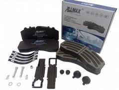 Комплект дисковых колодок 248x108x30 Knorr SB/SN7 BPW/MB/SAF 29087 ALLMAX