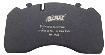 Комплект диск. колодок 211x93x30 Knorr SB/SN6 SB3745 29093STD ALLMAX