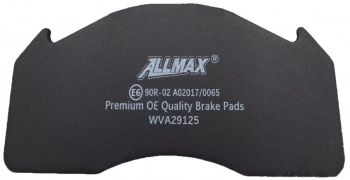 Комплект дисковых колодок 250x111x29 Meritor D-Duco ALLMAX 29125PROPLUS