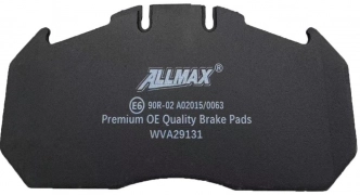 Комплект диск. колодок 250x118x30 Meritor D-Elsa4 29131STD ALLMAX