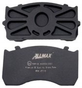 Комплект диск. колодок 185x84x27 Knorr SB/SN5 29148STD ALLMAX