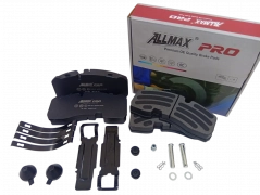 Комплект дисковых колодок 211x93x30 Knorr SB/SN6/SB3745 BPW/MAN/MB/SAF 29165 ALLMAX PRO