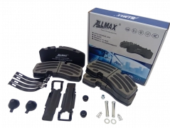 Комплект дисковых колодок 211x93x30 Knorr SB/SN6/SB3745 BPW/MAN/MB/SAF 29165 ALLMAX