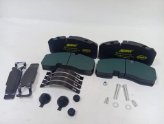 Комплект дисковых колодок 211x93x30 Knorr SB/SN6/SB3745 BPW/MAN/MB/SAF 29165 ALLMAX PRO 