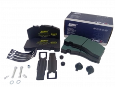 Комплект дисковых колодок 211x108x30 Knorr SK7/SB4 BPW/SAF 29171 (один вырез) ALLMAX PRO 