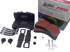 Комплект дисковых колодок зад 208x114x35 Knorr SL7 MB/DAF 29244 ALLMAX PRO