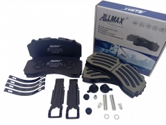 Комплект дисковых колодок перед. 245x114x35 Knorr SM7 MB Actros MP3/MP4 29246 ALLMAX