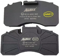 Комплект диск. колодок 210.9х90.6х29/38 BPW TS2 3709 29405PROPLUS ALLMAX