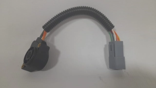 Потенциометр педали акселератора Volvo FH12/FM7 92->98 (овал. серая фишка, 6 контактов) KOLNHER K3985226