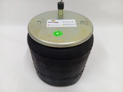 Пневморессора со стаканом Schmitz 2 отв штуц 1 отв Schmitz Trailer 016512S KOLNHER K6318CPL