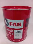 Смазка красная для подшипников ступицы 1 кг FAG MULTI3E25B