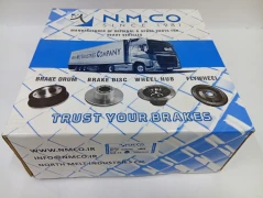 Диск тормозной BPW (вентилируемый) N.M.CO NM77